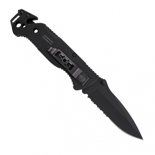 Купить Нож SOG Escape black FF25-CP в Киеве по лучшей цене с доставкой в Украине | Магазин NORTHWALL